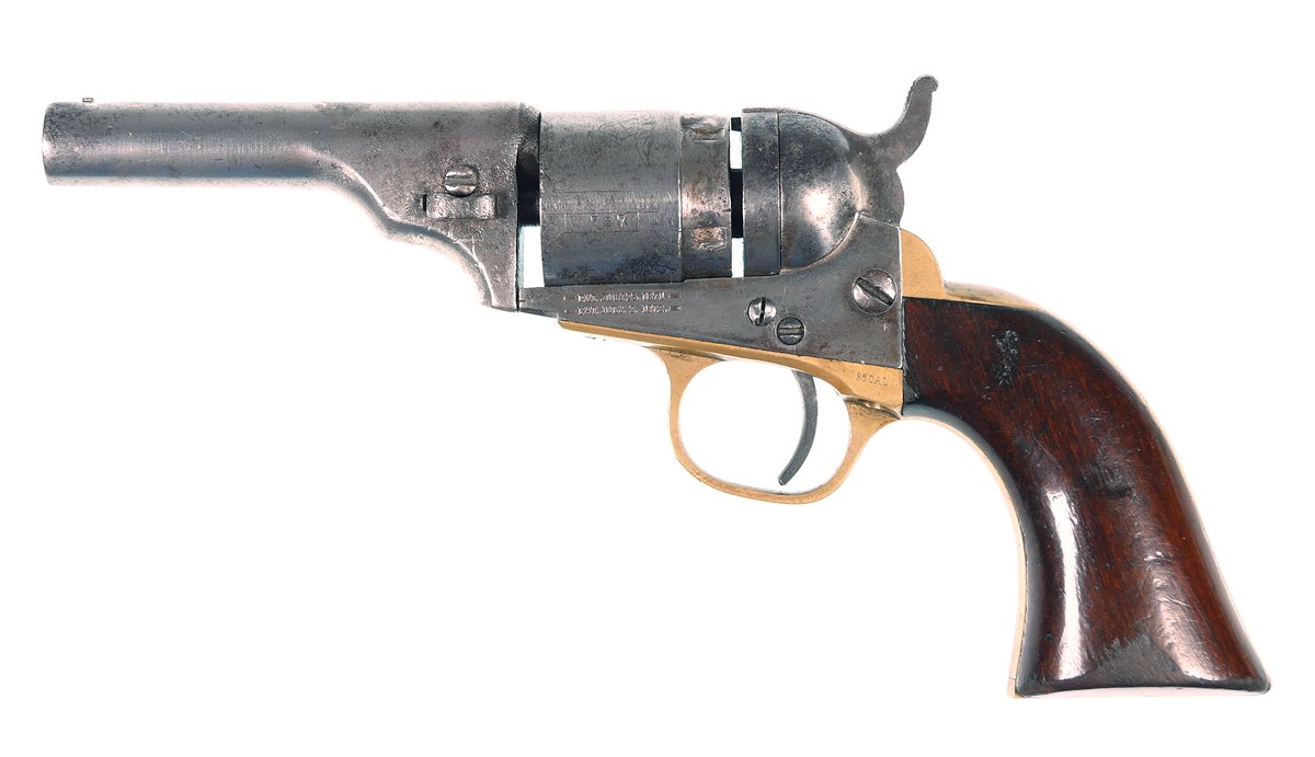 Antique revolver sold at Blackwell Auctions